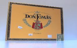 DON TOMAS PRESIDENTE NAT 25CT - DON TOMAS CLASSICO PRESIDENTE NATURAL 25CT  ITEM # - 999139