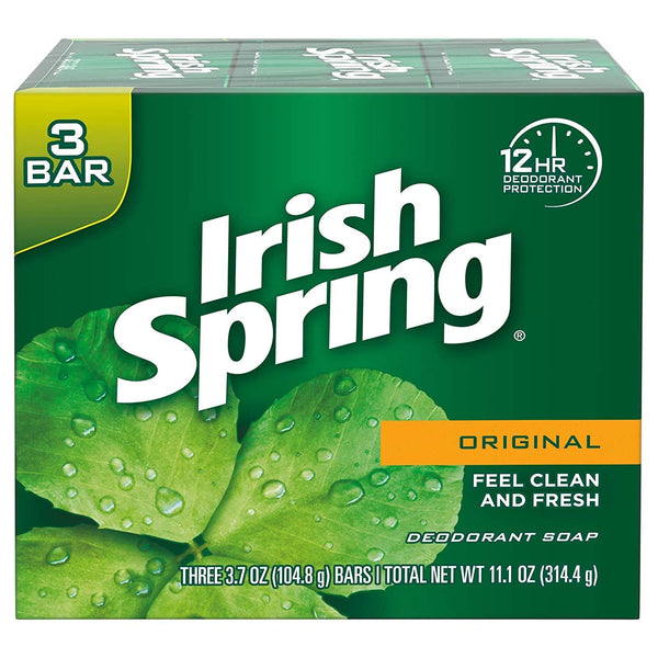 IRISH SPRING SOAP 3PK - 999790