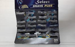 RAZOR CARDED 24CT* - SEL BR - 999841