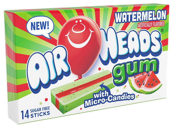 AIR HEAD GUM 12/14 STICK WATERMELON