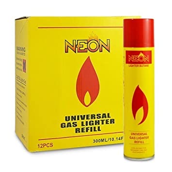 NEON BUTANE 300ML 12CT